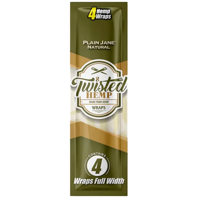 Plain Jane Natural King Size Blunts | Twisted Hemp - Hovedbillede