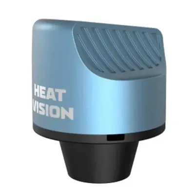 Yocan - Black Series 'Heat Vision' Blue Thermometer Carb Cap