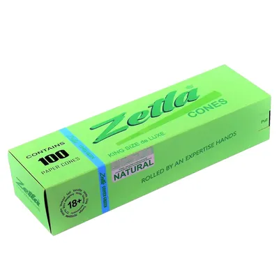 Grønne de Luxe Cones King Size 100 stk | Zetla