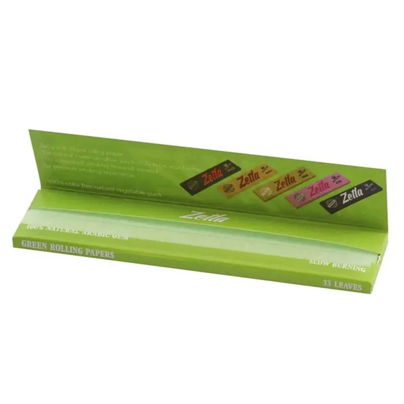 Zetla - Green King Size Slim - Billede 3