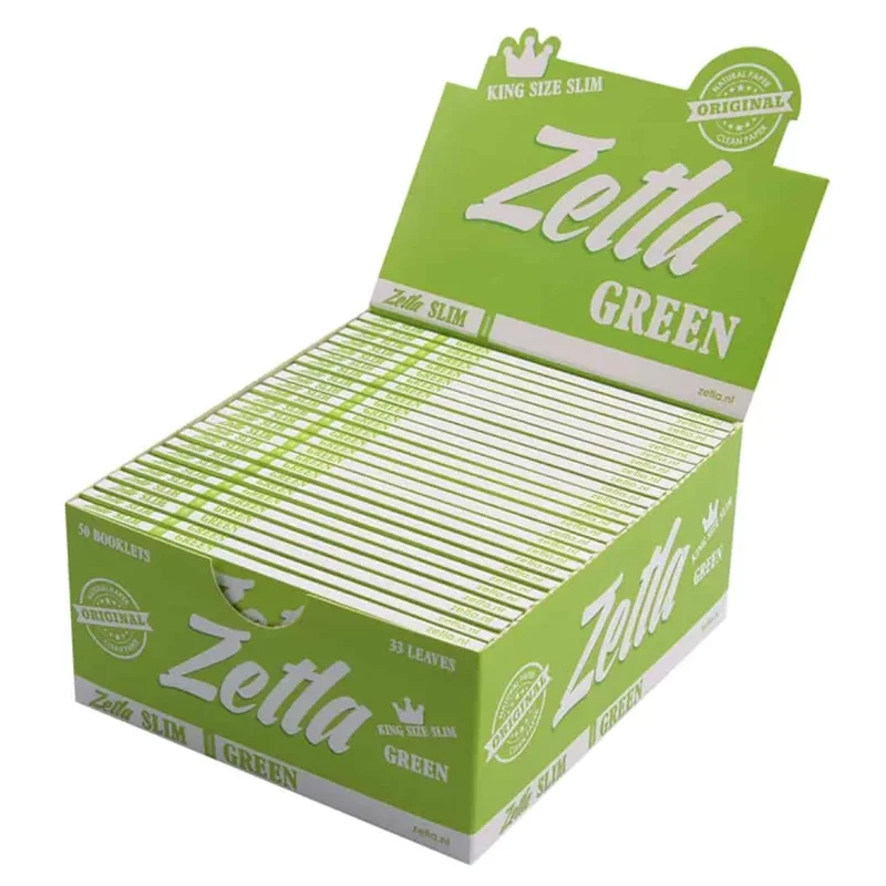 Zetla - Green King Size Slim - Billede 4